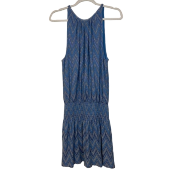 NWT Ramy Brook Lurex Paris Sleeveless Mini Dress. Size Medium - Picture 5 of 9